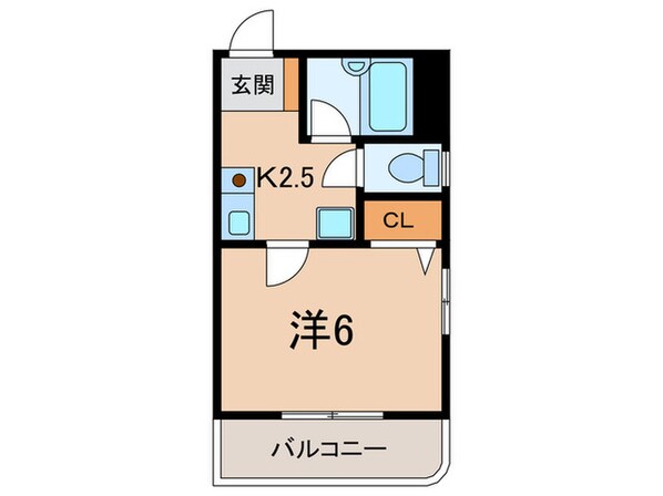 カーサ滝の茶屋の物件間取画像